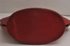 Auth Louis Vuitton Epi Saint Jacques Shopping Shoulder Bag Red M52267 LV 0295K