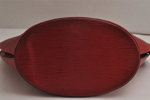 Auth Louis Vuitton Epi Saint Jacques Shopping Shoulder Bag Red M52267 LV 0295K