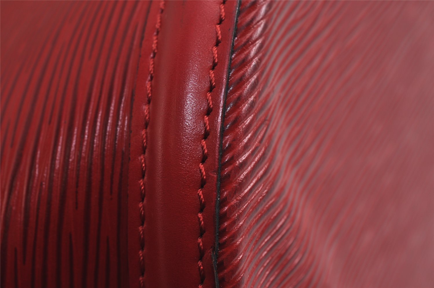 Auth Louis Vuitton Epi Saint Jacques Shopping Shoulder Bag Red M52267 LV 0295K