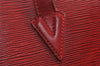 Auth Louis Vuitton Epi Saint Jacques Shopping Shoulder Bag Red M52267 LV 0295K