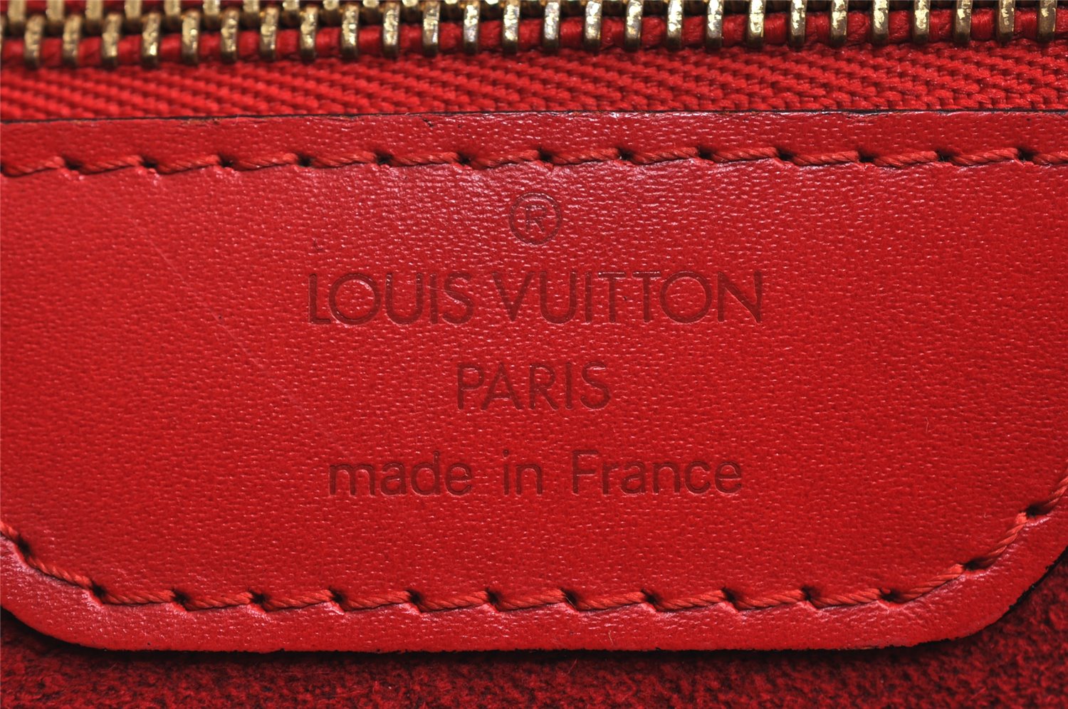 Auth Louis Vuitton Epi Saint Jacques Shopping Shoulder Bag Red M52267 LV 0295K