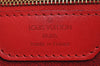 Auth Louis Vuitton Epi Saint Jacques Shopping Shoulder Bag Red M52267 LV 0295K