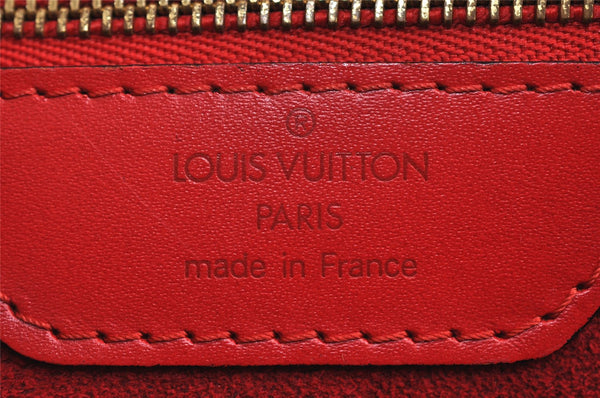 Auth Louis Vuitton Epi Saint Jacques Shopping Shoulder Bag Red M52267 LV 0295K