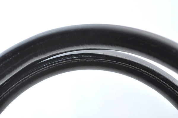 Authentic Louis Vuitton Epi Bowling Montaigne GM Hand Bag Black M59312 LV 0296I