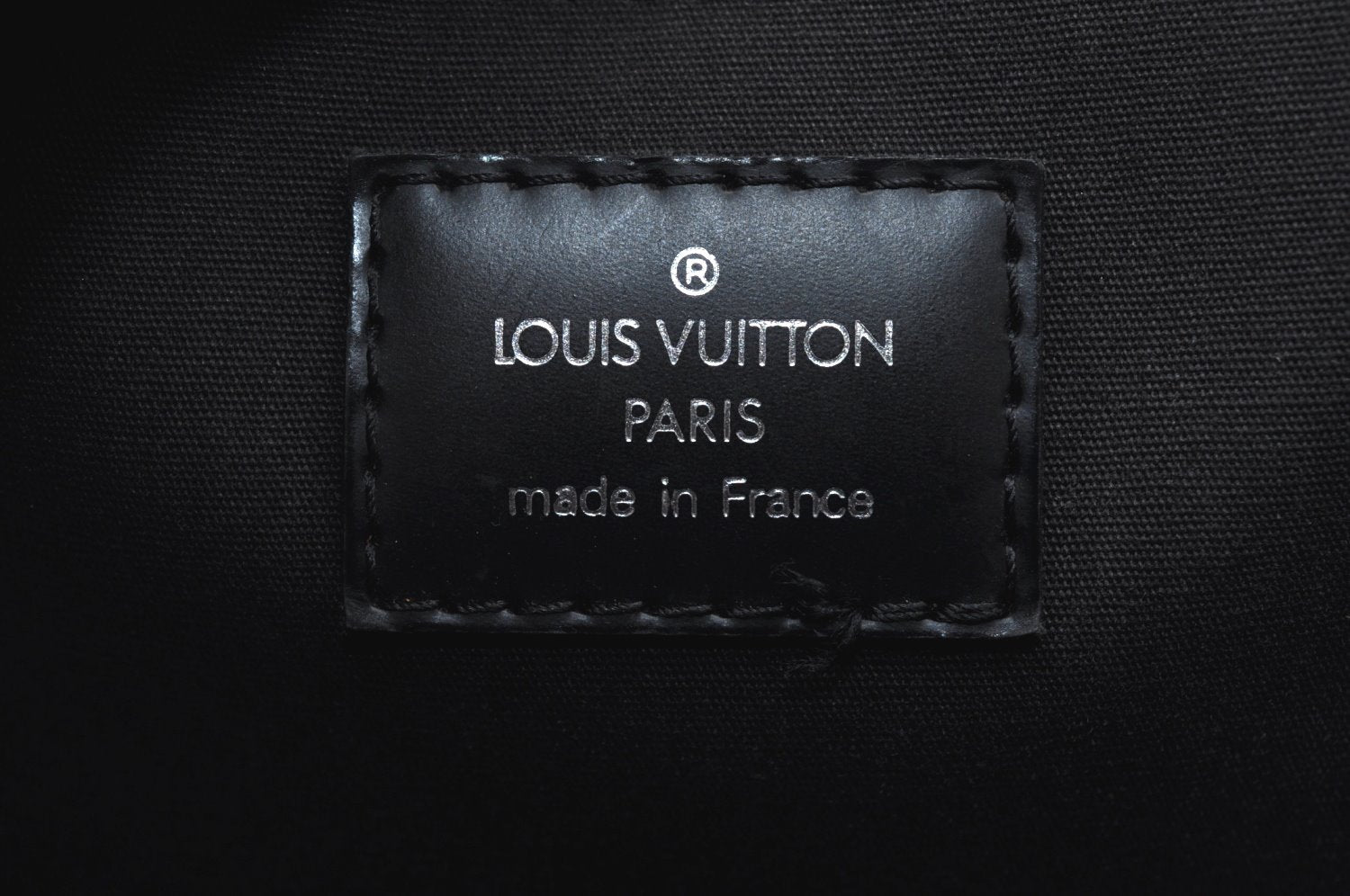 Authentic Louis Vuitton Epi Bowling Montaigne GM Hand Bag Black M59312 LV 0296I
