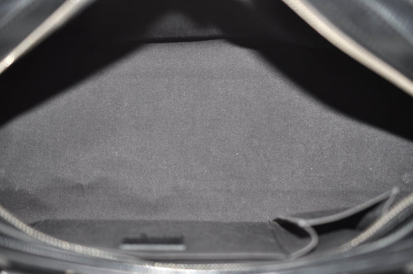 Authentic Louis Vuitton Epi Bowling Montaigne GM Hand Bag Black M59312 LV 0296I