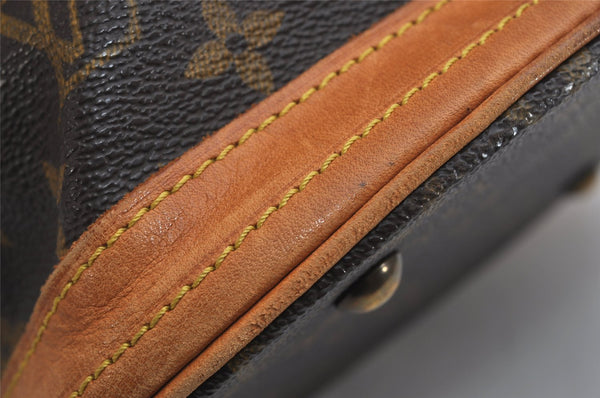 Authentic Louis Vuitton Monogram Bucket PM Shoulder Tote Bag M42238 LV 0296K