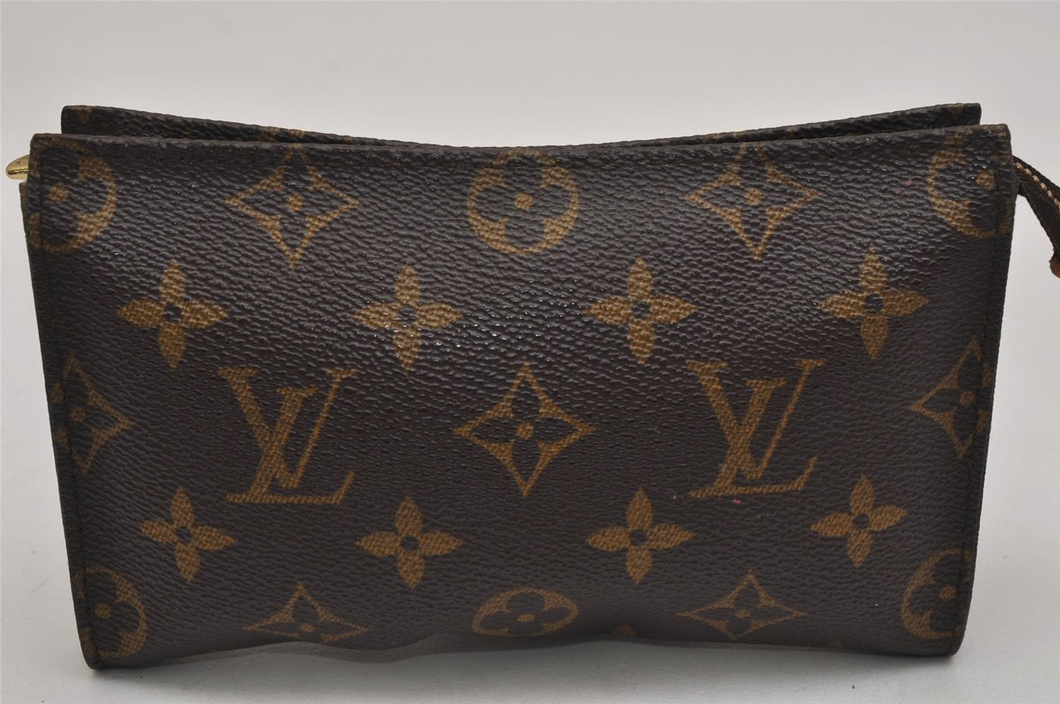 Authentic Louis Vuitton Monogram Bucket PM Shoulder Tote Bag M42238 LV 0296K