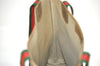 Authentic GUCCI Web Sherry Line Shoulder Tote Bag GG PVC Leather Brown 0297J