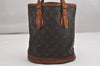 Authentic Louis Vuitton Monogram Bucket PM Shoulder Tote Bag Old Model LV 0298K