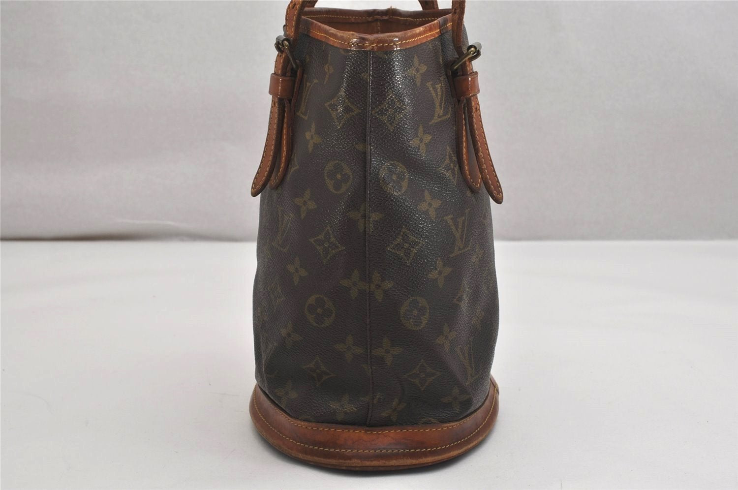Authentic Louis Vuitton Monogram Bucket PM Shoulder Tote Bag Old Model LV 0298K