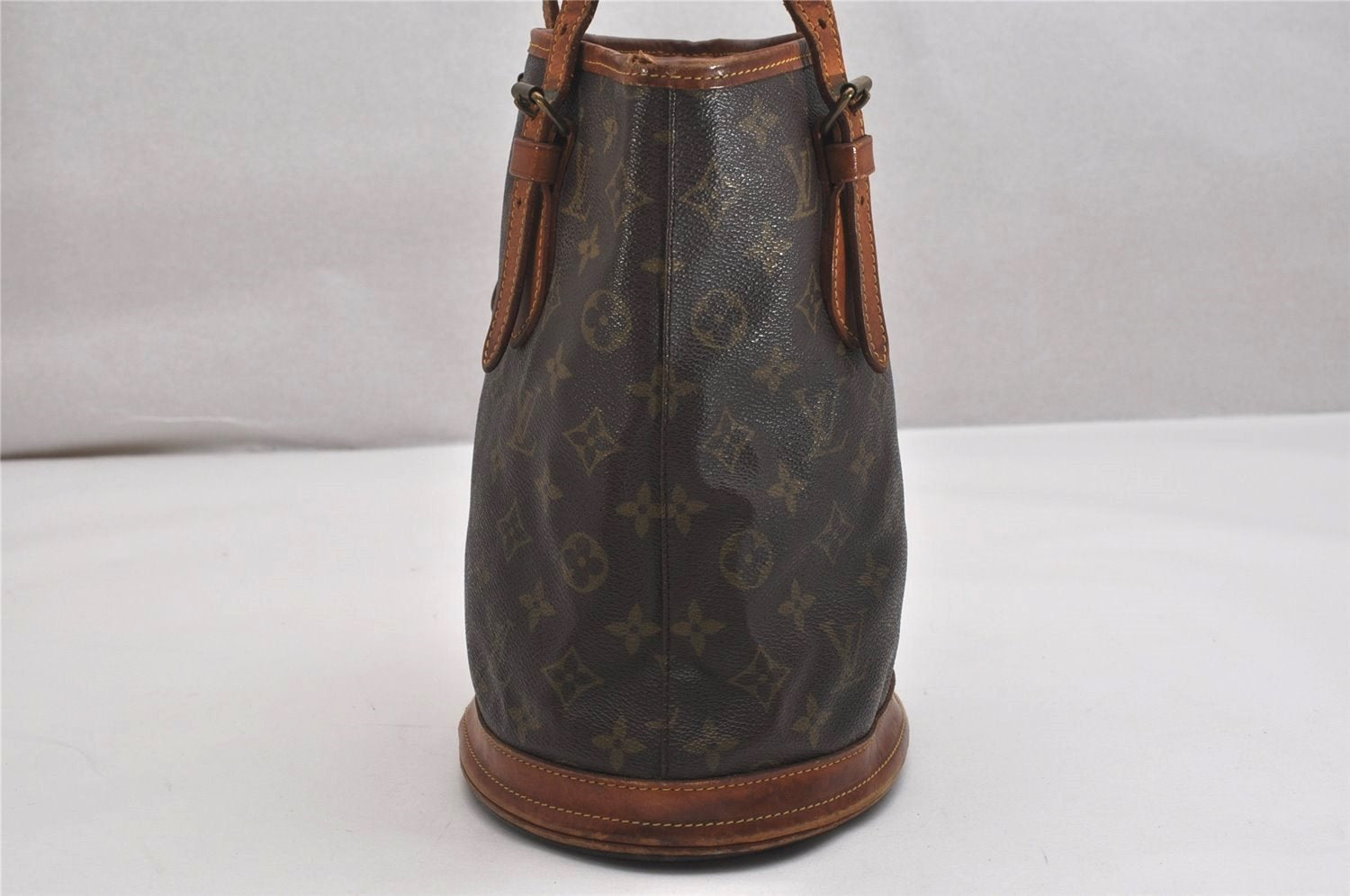 Authentic Louis Vuitton Monogram Bucket PM Shoulder Tote Bag Old Model LV 0298K