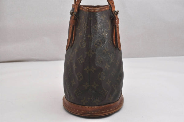 Authentic Louis Vuitton Monogram Bucket PM Shoulder Tote Bag Old Model LV 0298K