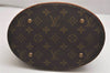 Authentic Louis Vuitton Monogram Bucket PM Shoulder Tote Bag Old Model LV 0298K
