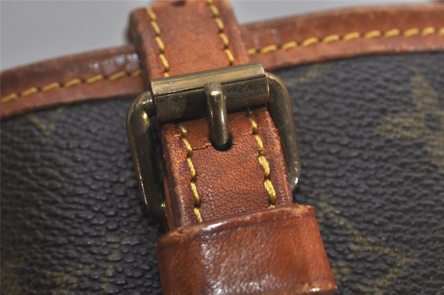 Authentic Louis Vuitton Monogram Bucket PM Shoulder Tote Bag Old Model LV 0298K