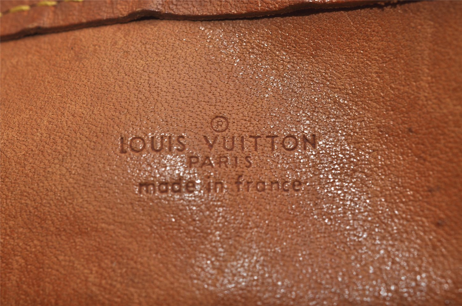 Authentic Louis Vuitton Monogram Bucket PM Shoulder Tote Bag Old Model LV 0298K