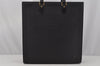 Authentic Louis Vuitton Epi Leather Sac Plat Hand Bag M59082 Black LV Junk 0300J