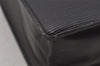 Authentic Louis Vuitton Epi Leather Sac Plat Hand Bag M59082 Black LV Junk 0300J