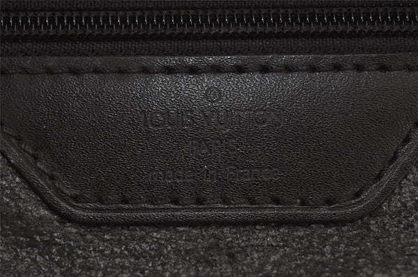 Authentic Louis Vuitton Epi Leather Sac Plat Hand Bag M59082 Black LV Junk 0300J