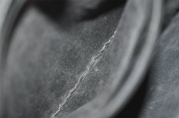 Authentic Louis Vuitton Epi Leather Sac Plat Hand Bag M59082 Black LV Junk 0300J