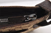 Authentic GUCCI Shoulder Cross Body Bag GG Canvas Leather 122793 Brown 0300K