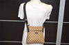 Authentic GUCCI Shoulder Cross Body Bag GG Canvas Leather 122793 Brown 0300K