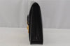 Authentic Louis Vuitton Epi Sellier Dragonne Clutch Bag Black M52612 LV 0301J