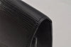 Authentic Louis Vuitton Epi Sellier Dragonne Clutch Bag Black M52612 LV 0301J