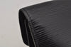 Authentic Louis Vuitton Epi Sellier Dragonne Clutch Bag Black M52612 LV 0301J