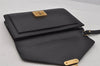 Authentic Louis Vuitton Epi Sellier Dragonne Clutch Bag Black M52612 LV 0301J