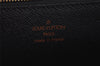 Authentic Louis Vuitton Epi Sellier Dragonne Clutch Bag Black M52612 LV 0301J