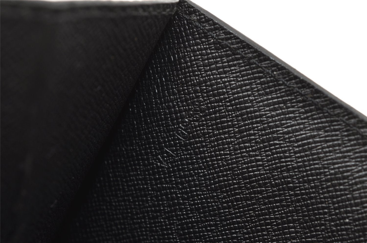 Authentic Louis Vuitton Epi Sellier Dragonne Clutch Bag Black M52612 LV 0301J