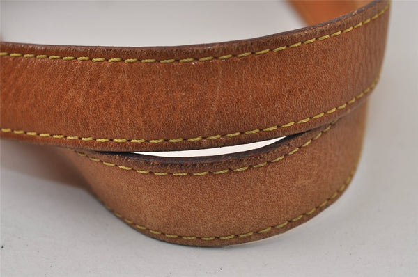 Authentic Louis Vuitton Damier Azur Hampstead MM N51206 Shoulder Tote Bag 0302J