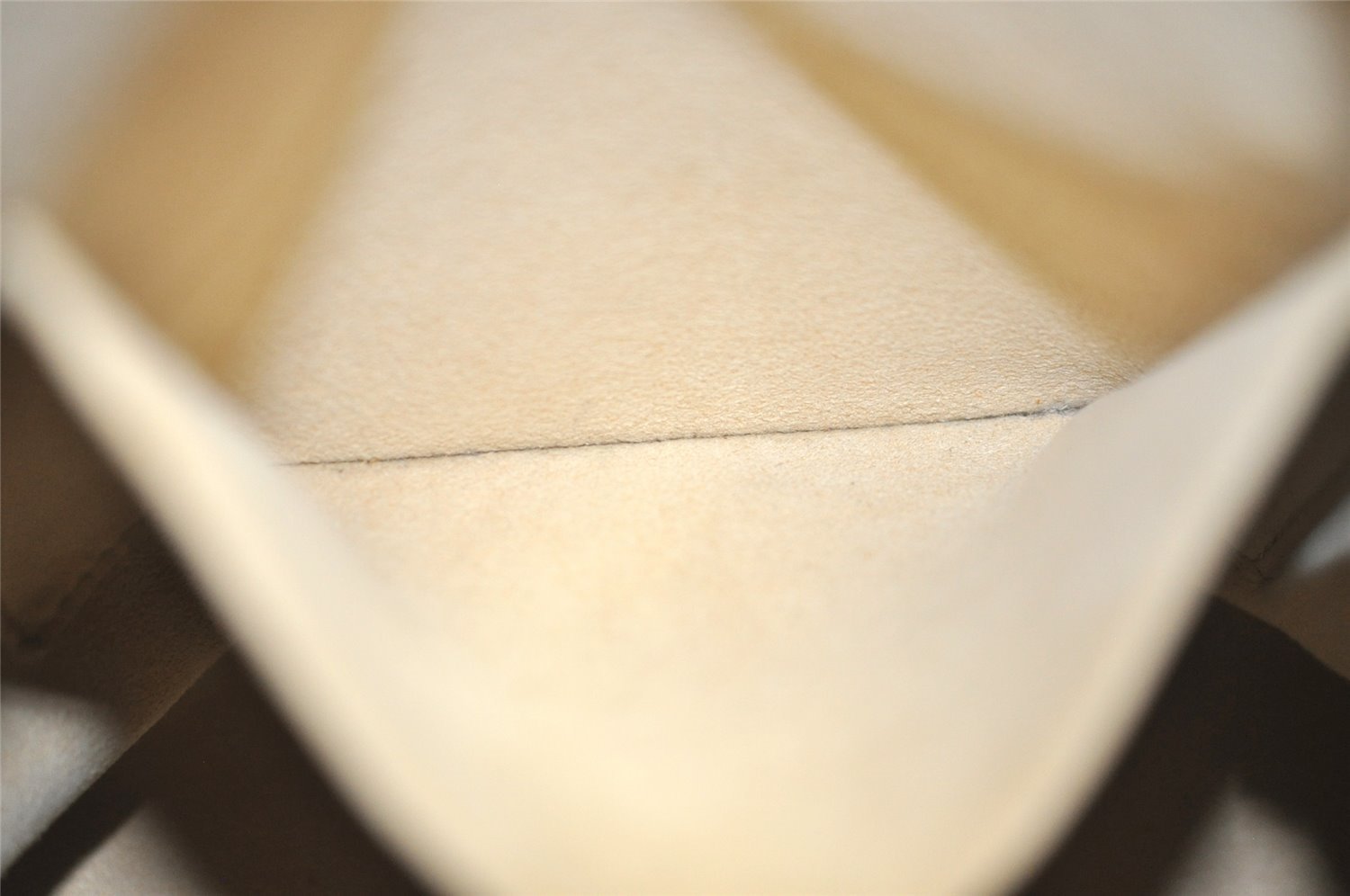 Authentic Louis Vuitton Damier Azur Hampstead MM N51206 Shoulder Tote Bag 0302J