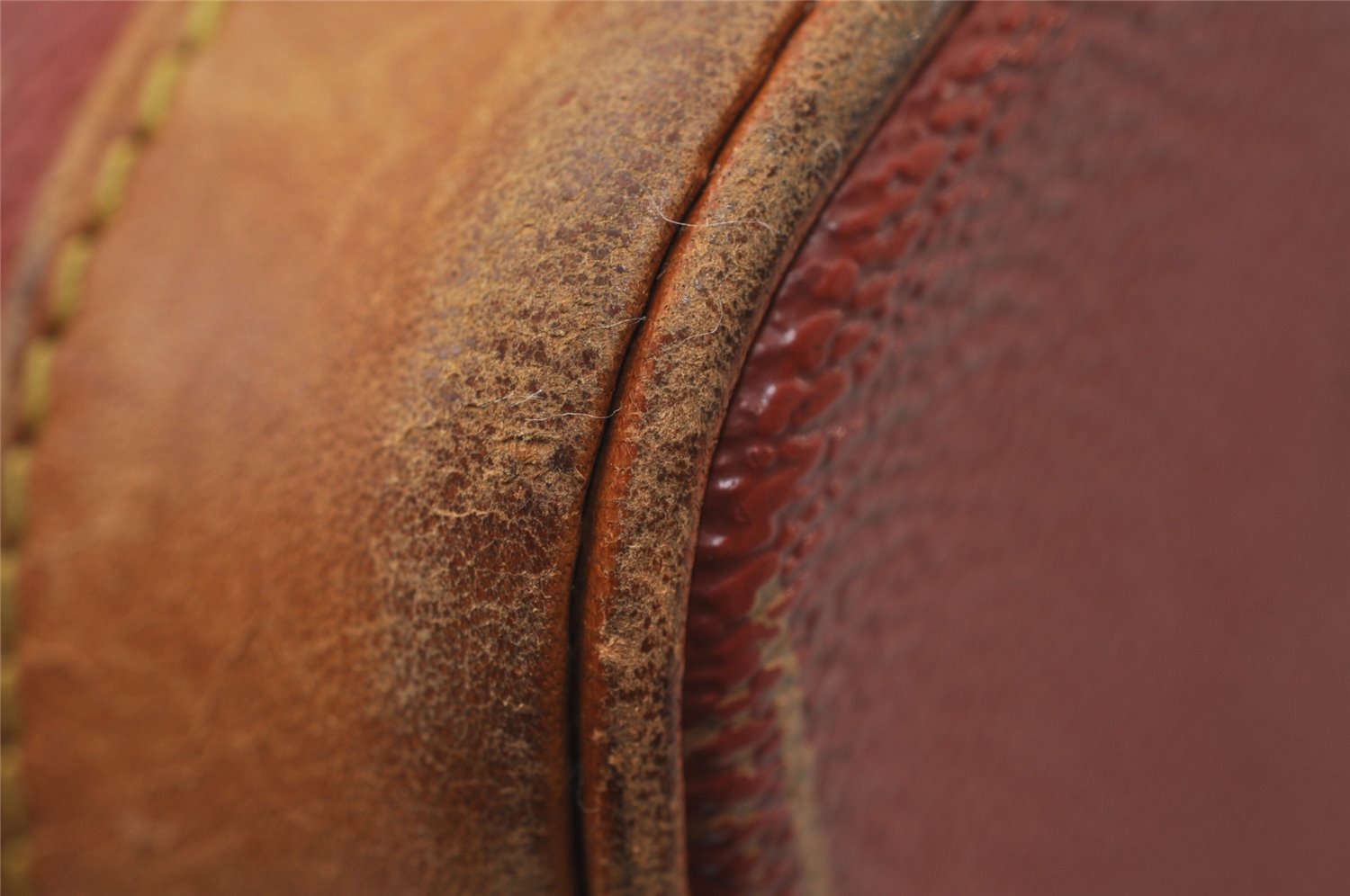 Authentic Louis Vuitton Cup Le Touquet Shoulder Bag Orange M80027 Junk 0303J