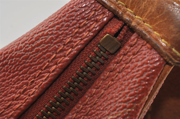 Authentic Louis Vuitton Cup Le Touquet Shoulder Bag Orange M80027 Junk 0303J