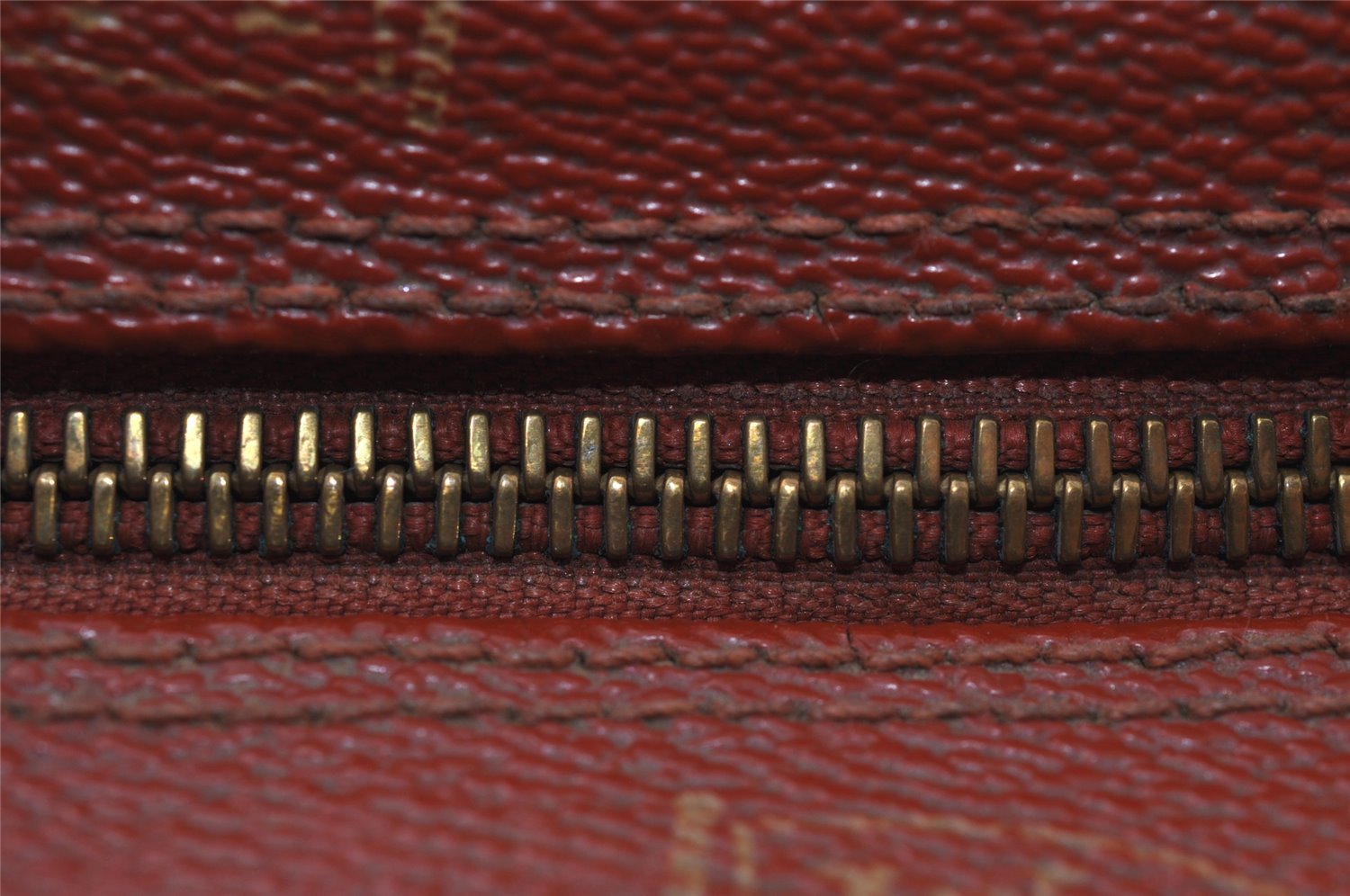 Authentic Louis Vuitton Cup Le Touquet Shoulder Bag Orange M80027 Junk 0303J