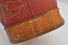 Authentic Louis Vuitton Cup Le Touquet Shoulder Bag Orange M80027 Junk 0303J