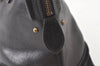 Authentic Christian Dior Shoulder Hand Bag Leather Suede Black CD 0304J