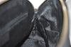 Authentic Christian Dior Shoulder Hand Bag Leather Suede Black CD 0304J