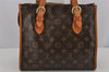 Authentic Louis Vuitton Monogram Popincourt Haut Shoulder Bag M40007 LV 0304K