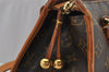 Authentic Louis Vuitton Monogram Popincourt Haut Shoulder Bag M40007 LV 0304K