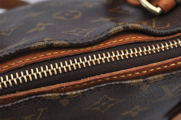 Authentic Louis Vuitton Monogram Popincourt Haut Shoulder Bag M40007 LV 0304K