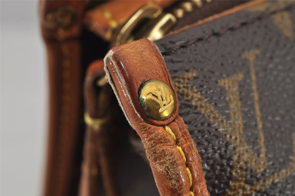 Authentic Louis Vuitton Monogram Popincourt Haut Shoulder Bag M40007 LV 0304K