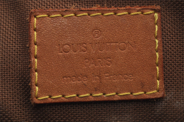 Authentic Louis Vuitton Monogram Popincourt Haut Shoulder Bag M40007 LV 0304K