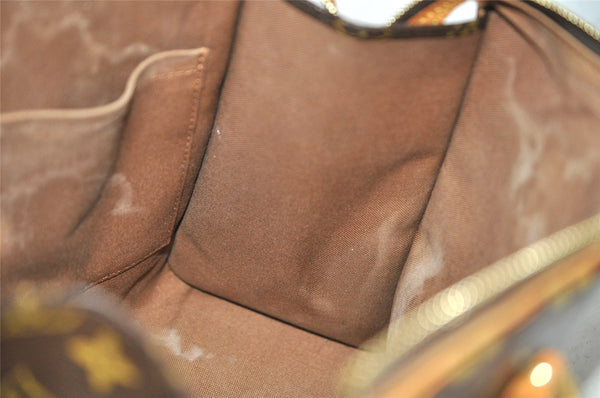 Authentic Louis Vuitton Monogram Popincourt Haut Shoulder Bag M40007 LV 0304K