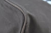 Authentic PRADA Nylon Tessuto Leather Shoulder Tote Bag Brown 0305H