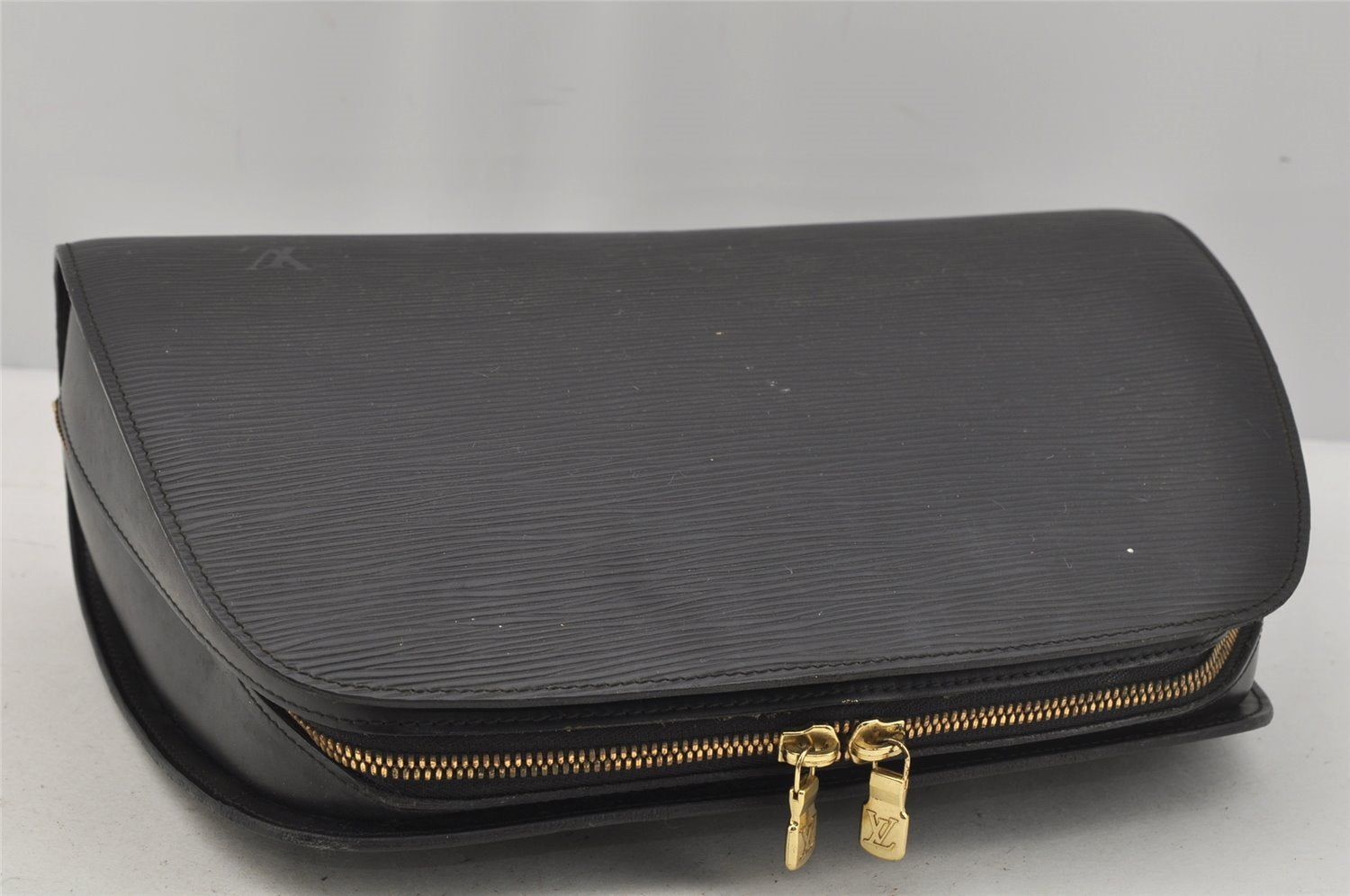 Authentic Louis Vuitton Epi Dauphine GM Pouch Clutch Bag Black M48432 Junk 0305J