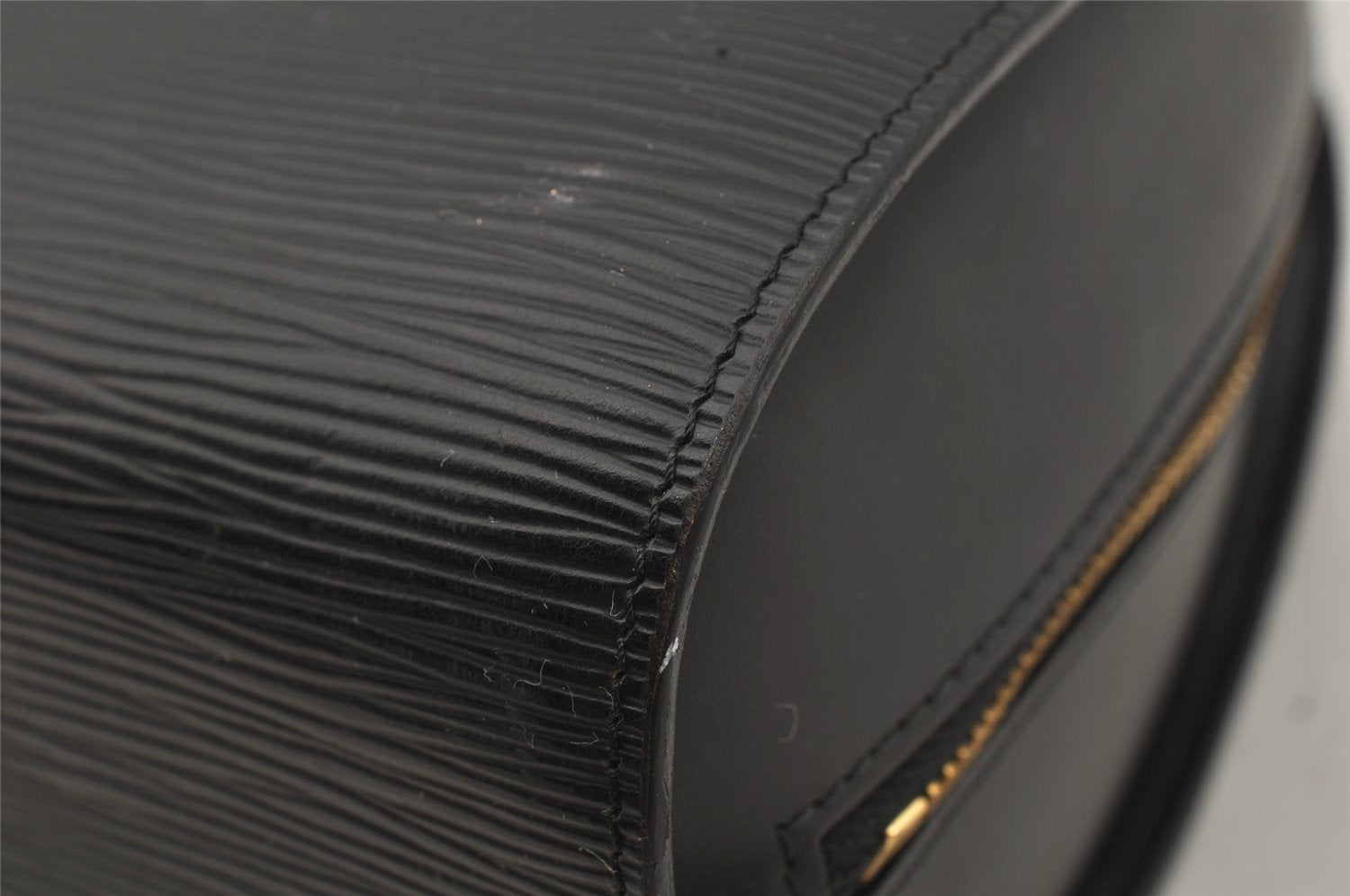 Authentic Louis Vuitton Epi Dauphine GM Pouch Clutch Bag Black M48432 Junk 0305J