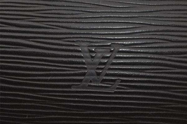 Authentic Louis Vuitton Epi Dauphine GM Pouch Clutch Bag Black M48432 Junk 0305J
